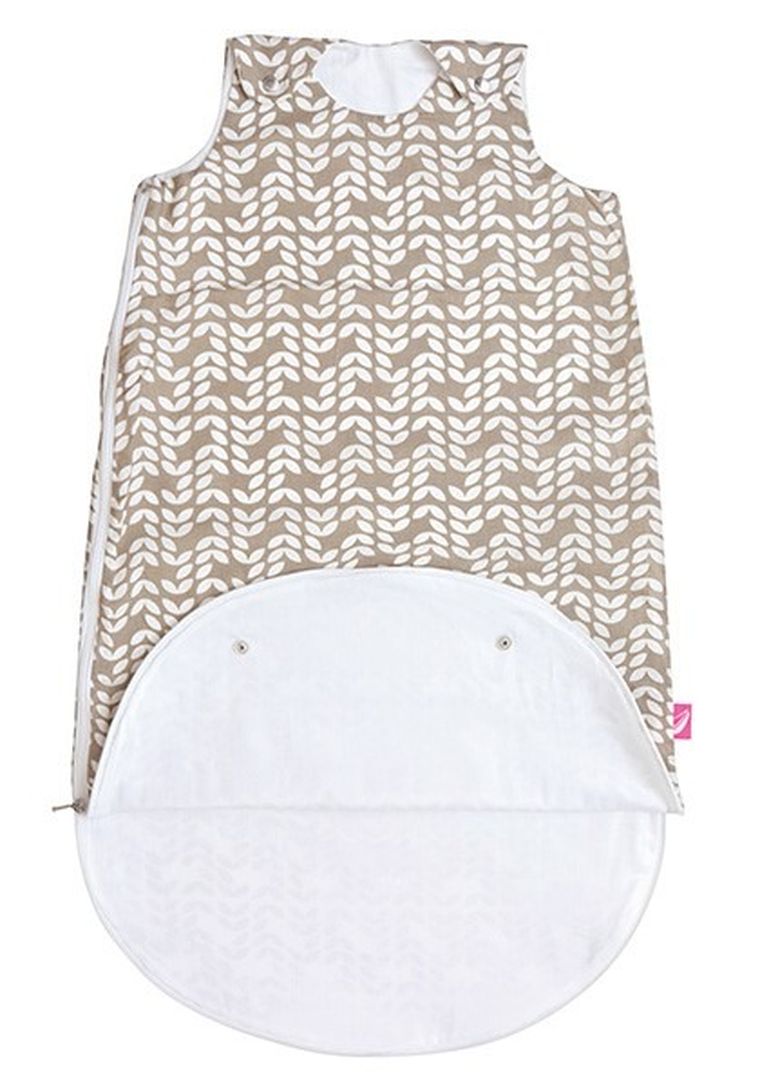 Motherhood, Classics Beżowy 2023, Zip-A-Round, śpiworek letni 2w1, TOG 1, 3-18m