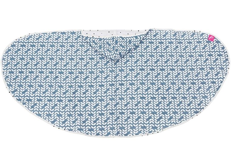 Motherhood, Classics Niebieski 2023, okrycie kąpielowe, muślinowe, 65-130 cm