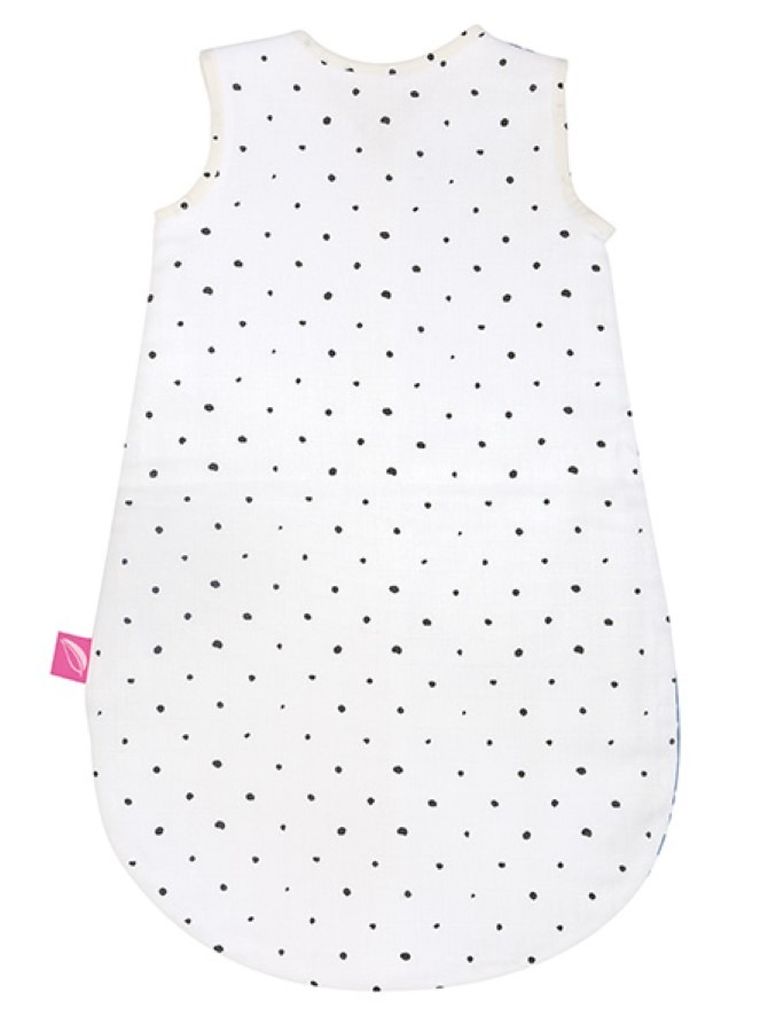 Motherhood, Classics Niebieski 2023, śpiworek muślinowy, TOG 0.5, 6-18 m