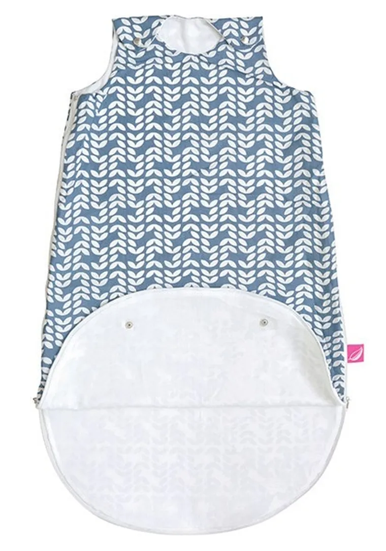 Motherhood, Classics Niebieski 2023, Zip-A-Round, śpiworek letni 2w1, TOG 1, 3-18m