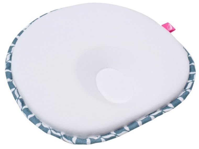Motherhood, Classics Niebieski, ergonomiczna poduszka stabilizująca dla niemowląt