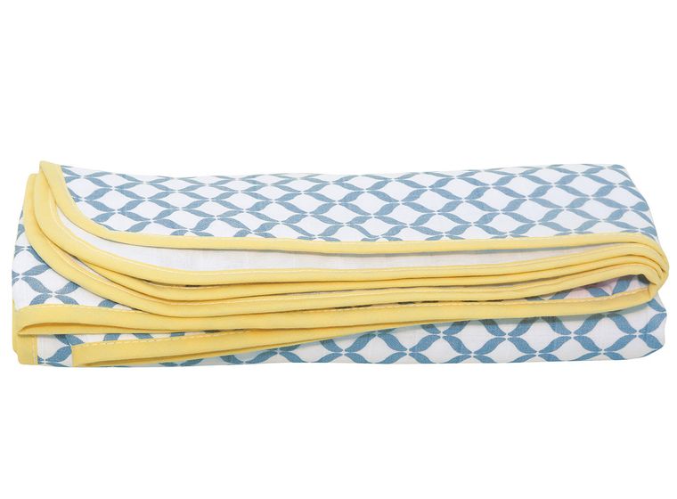 Motherhood, Classics Niebieski, kocyk muślinowy, dwuwarstwowy, 100-120 cm