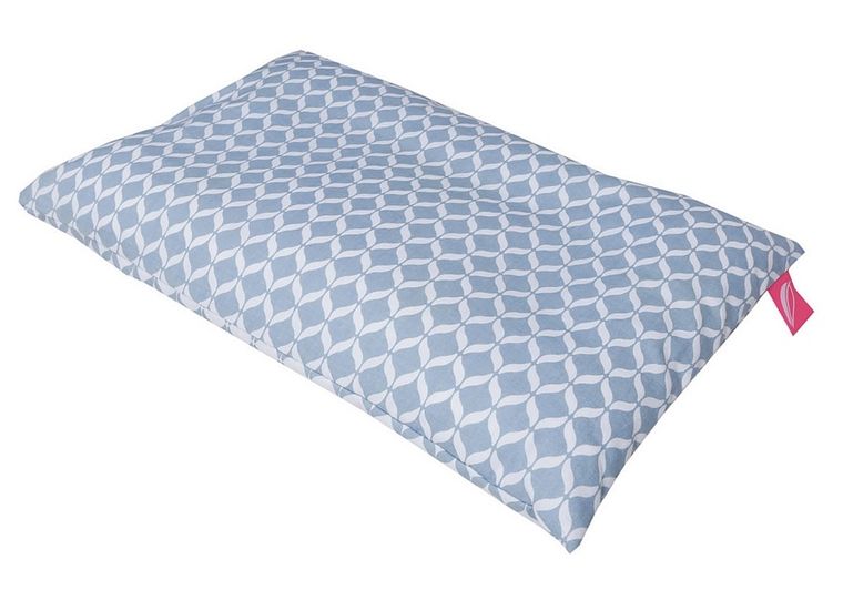 Motherhood, Classics Niebieski, płaska poduszka, 45-30 cm