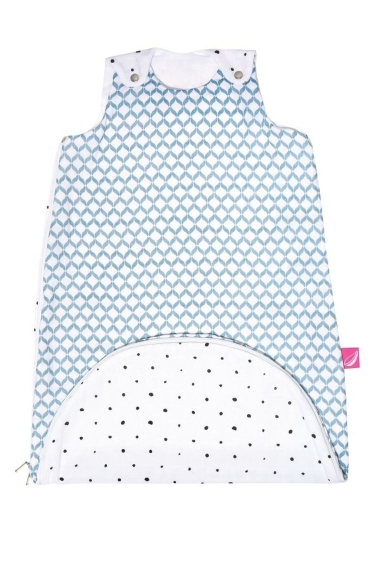 Motherhood, Classics Niebieski, Zip-A-Round, śpiworek 2w1, TOG 0.5, 3-18 m