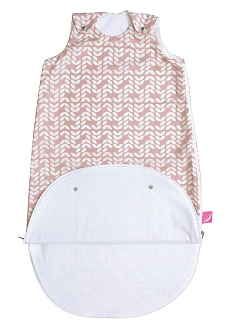 Motherhood, Classics Różowy 2023, Zip-A-Round, śpiworek letni 2w1, TOG 1, 3-18m