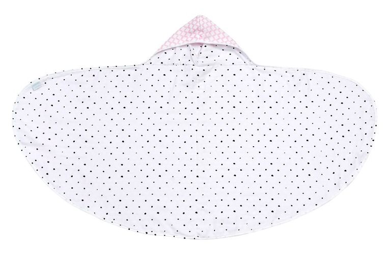 Motherhood, Classics Różowy, ręcznik niemowlęcy, muślinowy, 65-130 cm