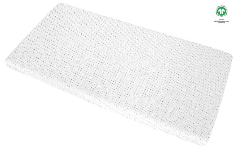 Motherhood, ECO Kropeczki Czarne, prześcieradło muślinowe z gumką, 60-120 cm