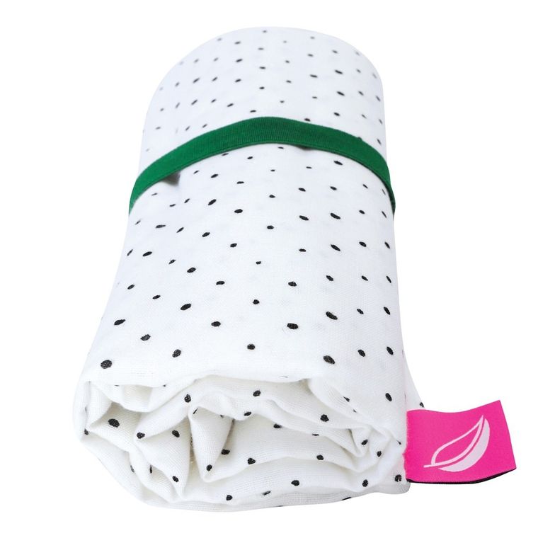 Motherhood, ECO Kropeczki Czarne, ręcznik plażowy, 100-175 cm