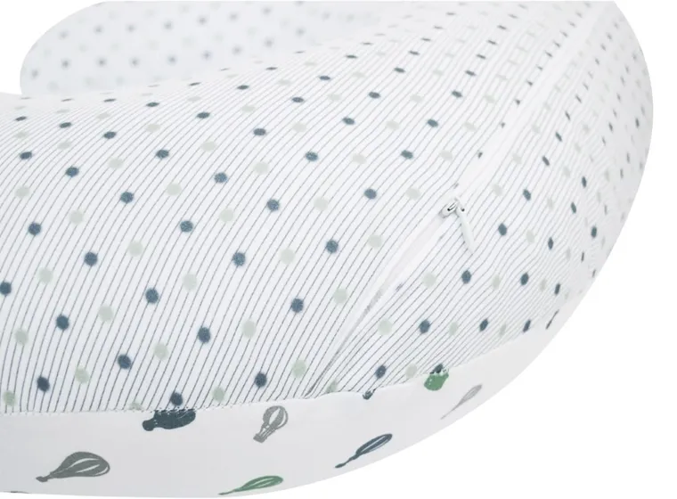 Motherhood, Fasolka, poduszka do karmienia, standard, miętowe baloniki