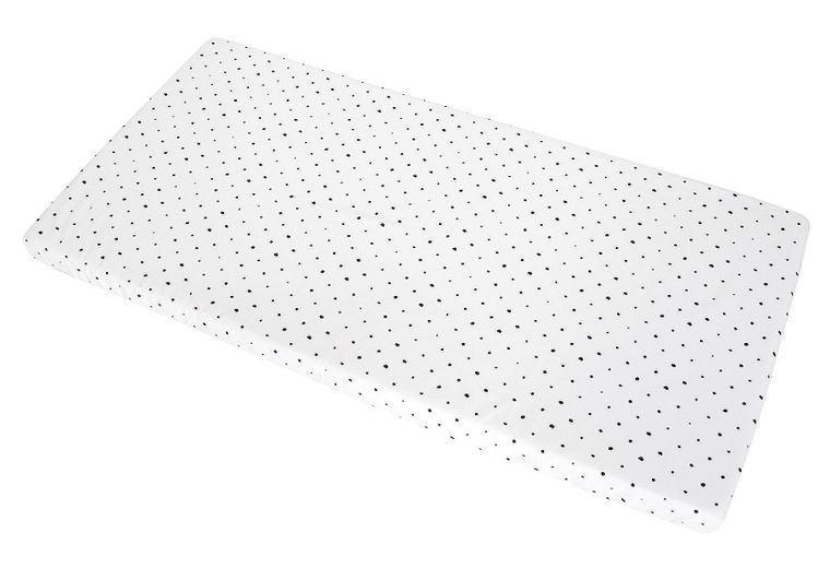 Motherhood, Kropki, prześcieradło bawełniane z gumką, 60-120 cm