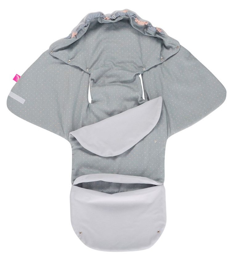 Motherhood, Kropy Różowe, otulacz samochodowy ze zintegrowanym kocykiem