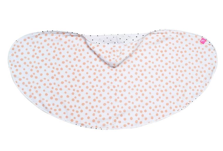 Motherhood, Kropy Różowe, ręcznik niemowlęcy, muślinowy, 65-130 cm