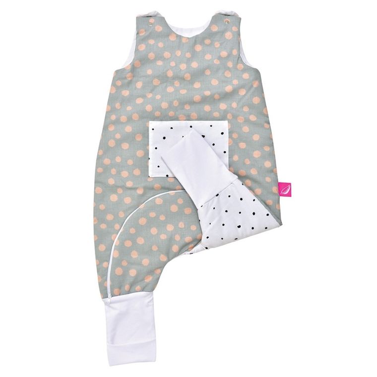 Motherhood, Kropy Różowe, śpiworek z kieszonką i nogawkami, ocieplany, TOG 2, 18m+