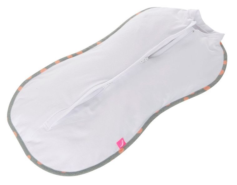 Motherhood, Kropy Różowe, Zip&Swaddle, otulak, rozmiar 1, 2,5-5kg, 2 szt.