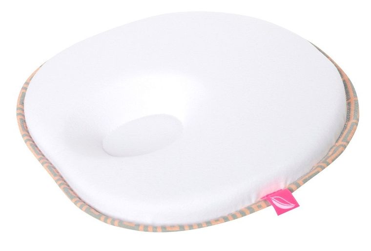 Motherhood, Kwadraty Różowe, ergonomiczna poduszka stabilizująca dla niemowląt