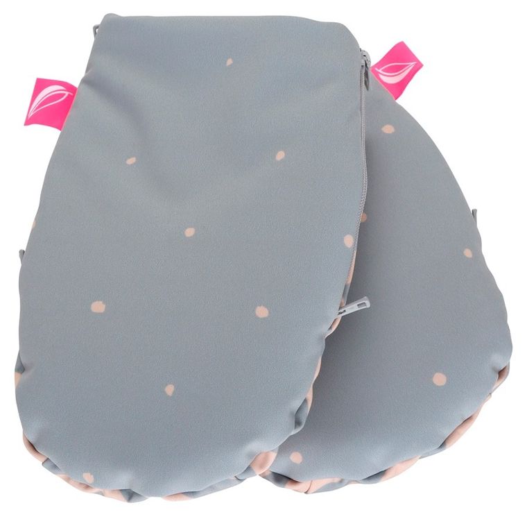 Motherhood, Kwadraty Różowe, mufki do wózka