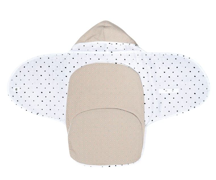 Motherhood, Kwadraty Różowe, otulacz samochodowy, 3-12 m