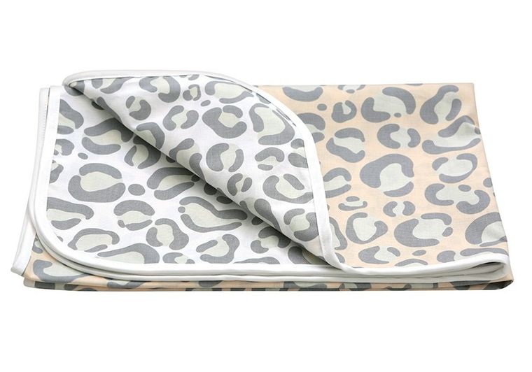 Motherhood, Ocelot Łososiowy, kocyk letni, dwustronny, 80-100 cm