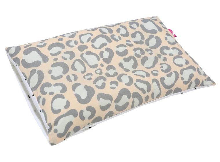 Motherhood, Ocelot Łososiowy, płaska poduszka, 45-30 cm
