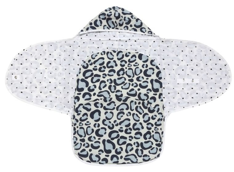 Motherhood, Ocelot Niebieski, otulacz samochodowy