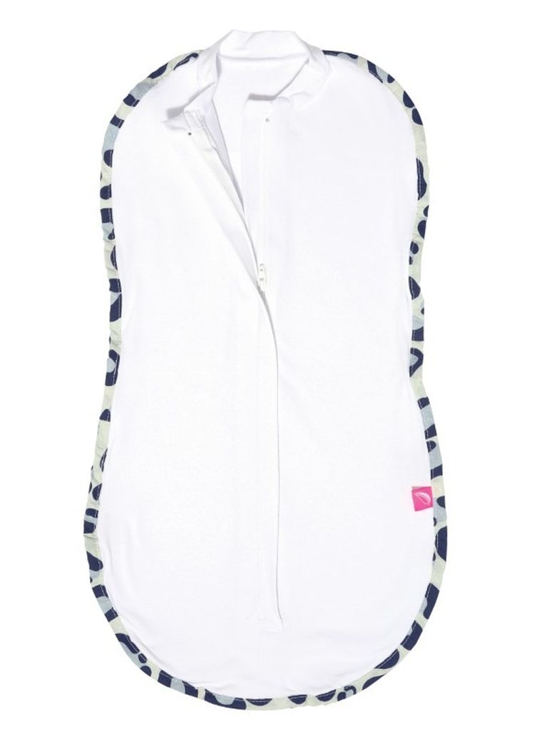 Motherhood, Ocelot Niebieski, Zip&Swaddle, otulacz, rozmiar 2, 5-8 kg
