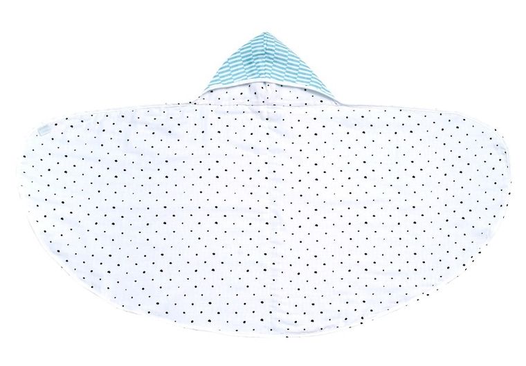 Motherhood, Płotek Niebieski, ręcznik niemowlęcy, muślinowy, 65-130 cm