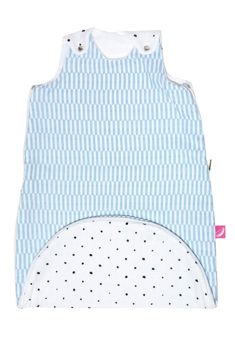 Motherhood, Płotek Niebieski, Zip-A-Round, śpiworek 2w1, TOG 0.5, 3-18 m