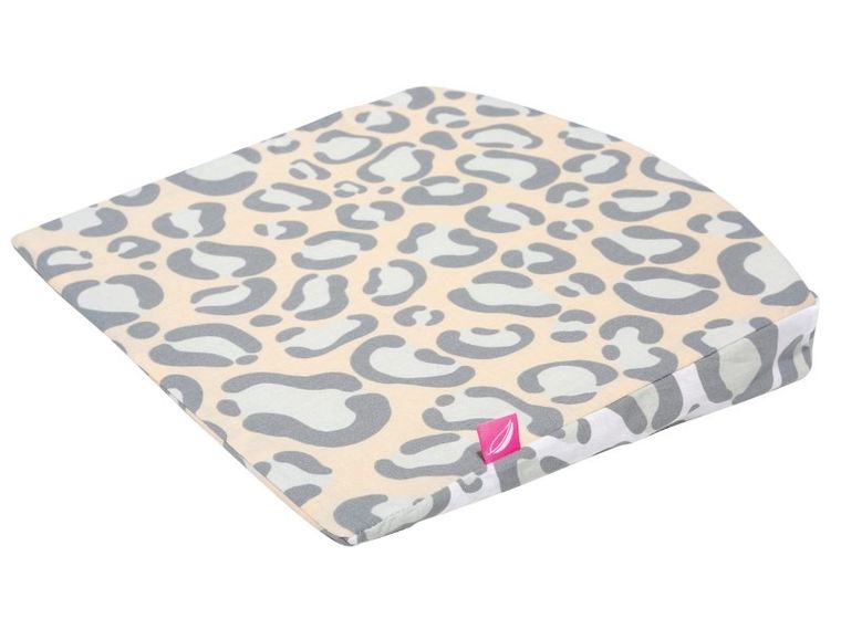 Motherhood, poduszka klin, mała, ocelot łososiowy