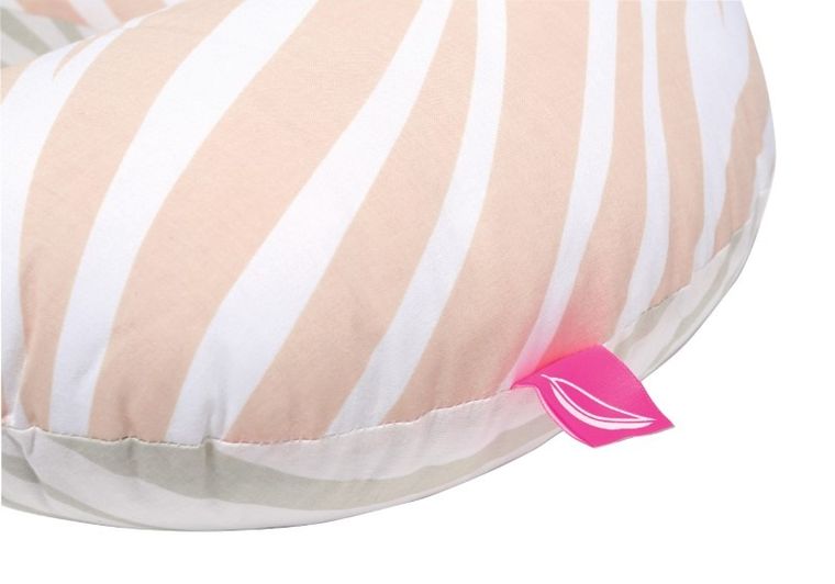 Motherhood, poszewka na poduszkę do karmienia, zebra łososiowa