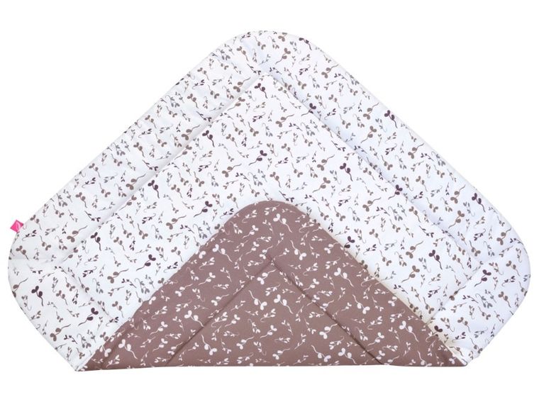 Motherhood, rożek bawełniany, wkład kokosowy, wrzosowe listki, 75-75 cm