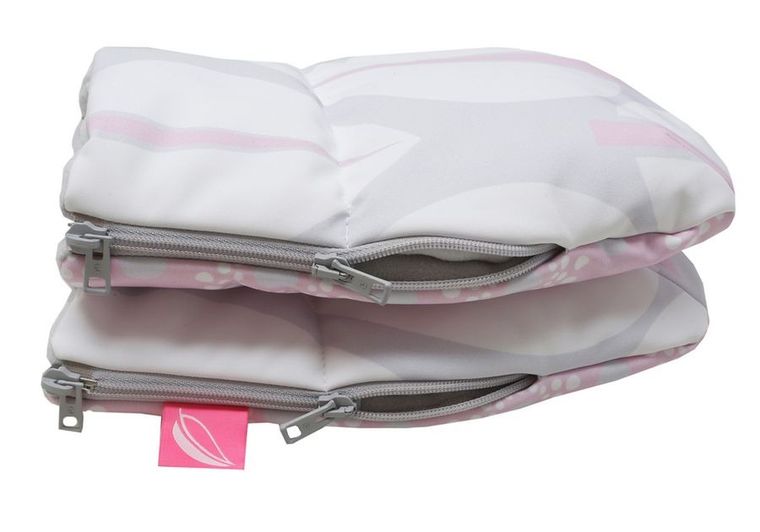 Motherhood, wodoodporne mufki do wózka, 2 szt, drzewka różowe