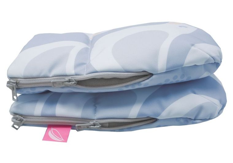 Motherhood, wodoodporne mufki do wózka, 2 szt, ptaszki niebieskie