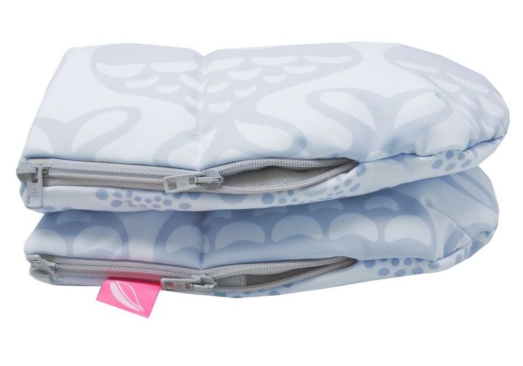 Motherhood, wodoodporne mufki do wózka, 2 szt, rybki niebieskie