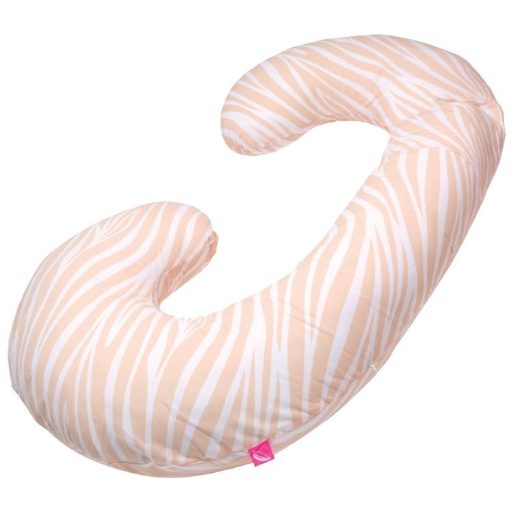 Motherhood, Zebra Łososiowa, poszewka na poduszkę dla kobiet w ciąży i do karmienia