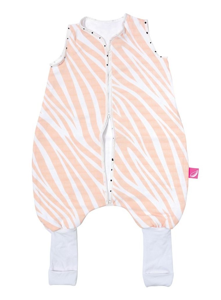 Motherhood, Zebra Łososiowa, śpiworek muślinowy z nogawkami, TOG 0.5, 12-18 m