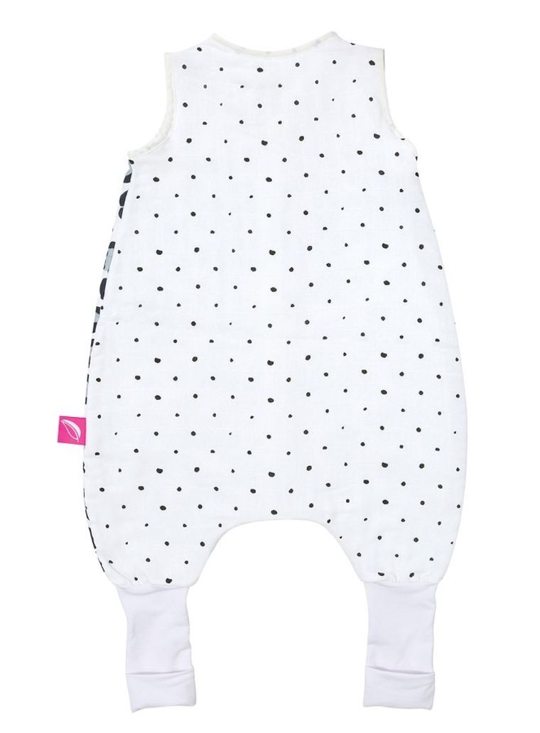 Motherhood, Zebra Łososiowa, śpiworek muślinowy z nogawkami, TOG 0.5, 12-18 m