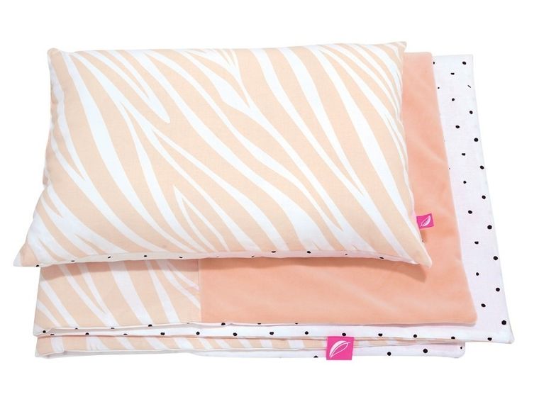 Motherhood, Zebra Łososiowa, zestaw przedszkolaka, kołdra z z poduszką