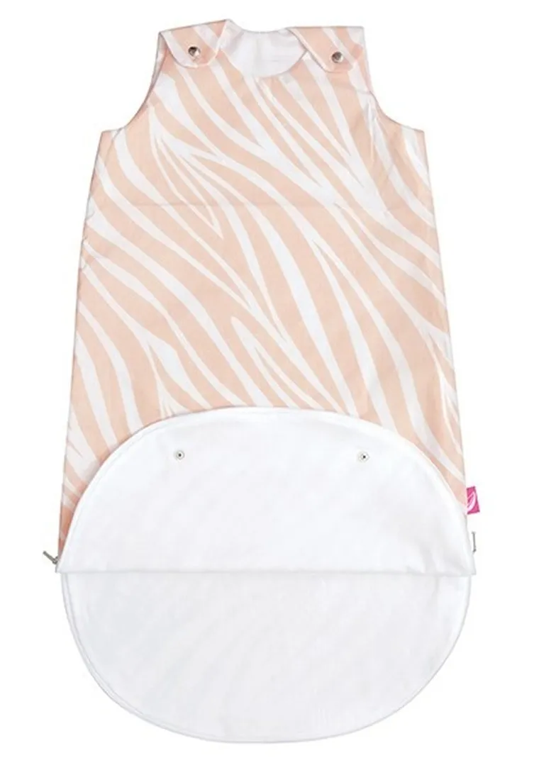 Motherhood, Zebra Łososiowa, Zip-A-Round, śpiworek letni 2w1, TOG 1, 3-18m