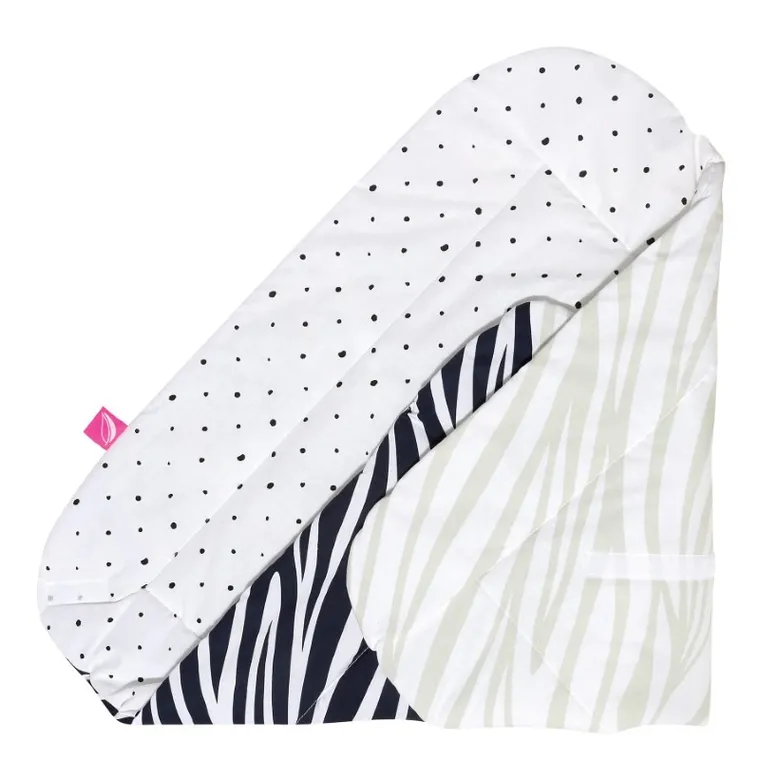 Motherhood, Zebra Niebieska, rożek z wkładem kokosowym