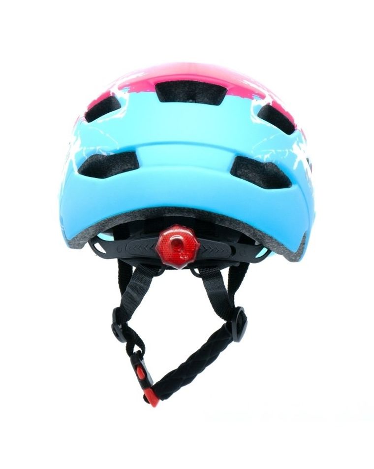 Motus, CB46-90A, kask rowerowy, rozmiar S/M, czerwono-niebieski, MOTHAM4KB