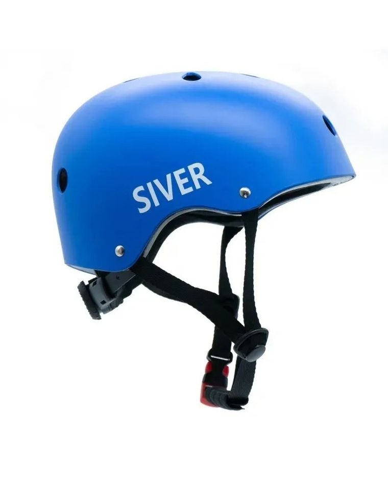 Motus, Siver, kask rowerowy, rozmiar M, niebieski, MOTHAM8MB