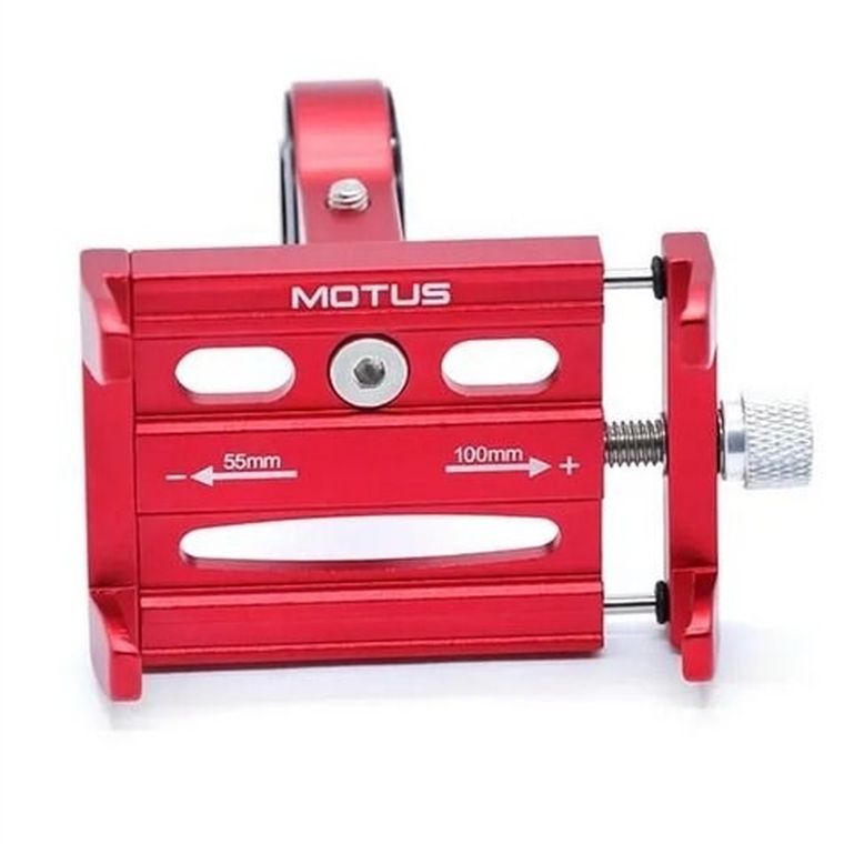 Motus, uchwyt na telefon do roweru, czerwony, MOTHAM02R