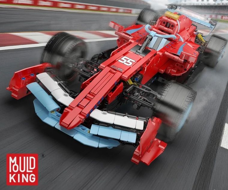 Mould King, Bolid FE SF-24 Racing Car, klocki, 1401 elementów
