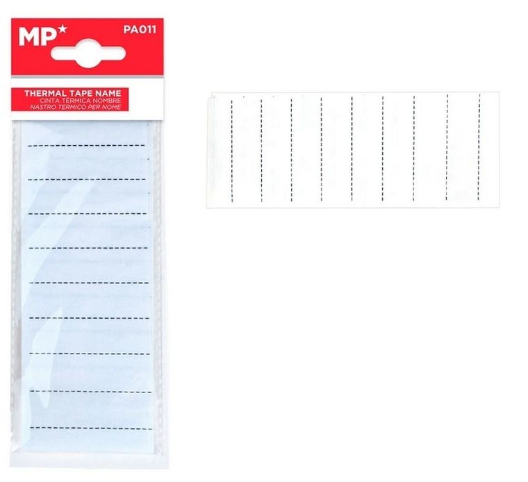 MP Main Paper, naprasowanka do podpisywania ubrań