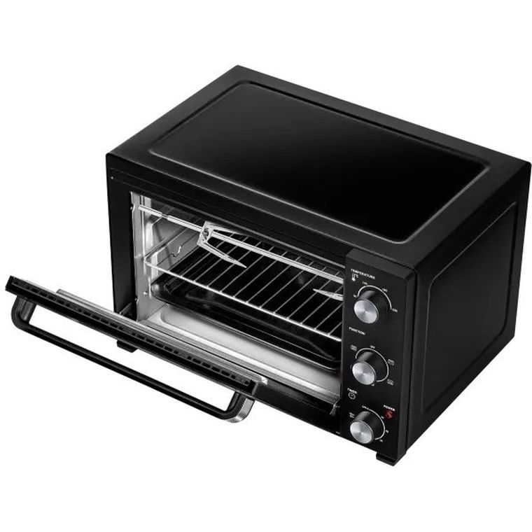 MPM, piekarnik elektryczny, czarny, 48l, 61,1-46,2-40,3 cm, MPE-17/T