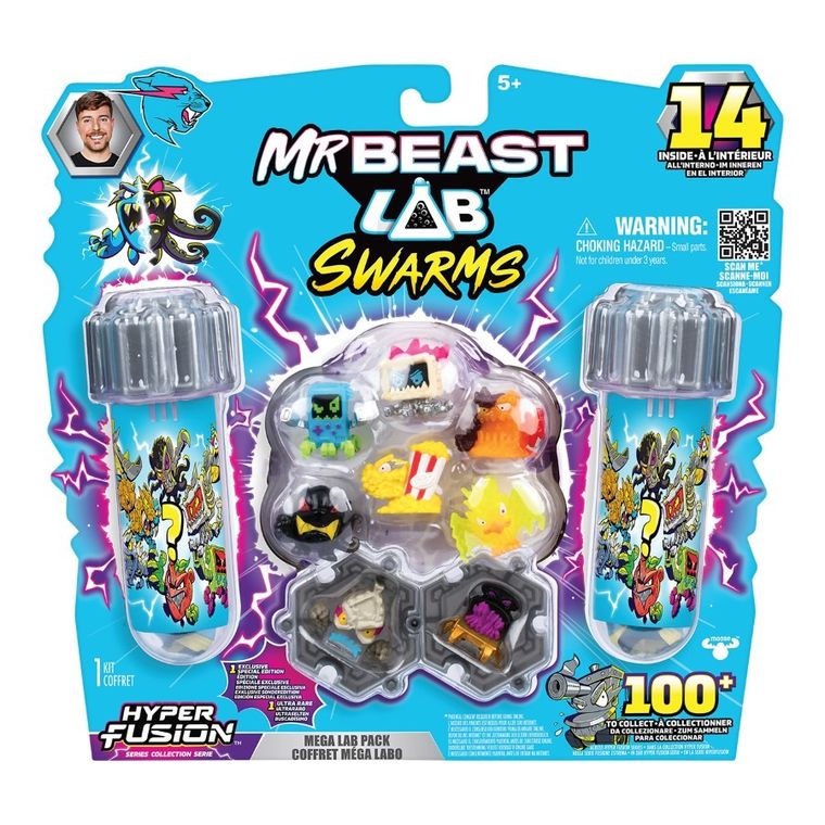 Mr Beast Lab, Mega Lab, laboratorium z figurkami, 1 szt.