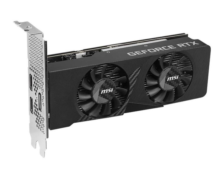 MSI, karta graficzna, GeForce RTX 3050 LP E 6G OC