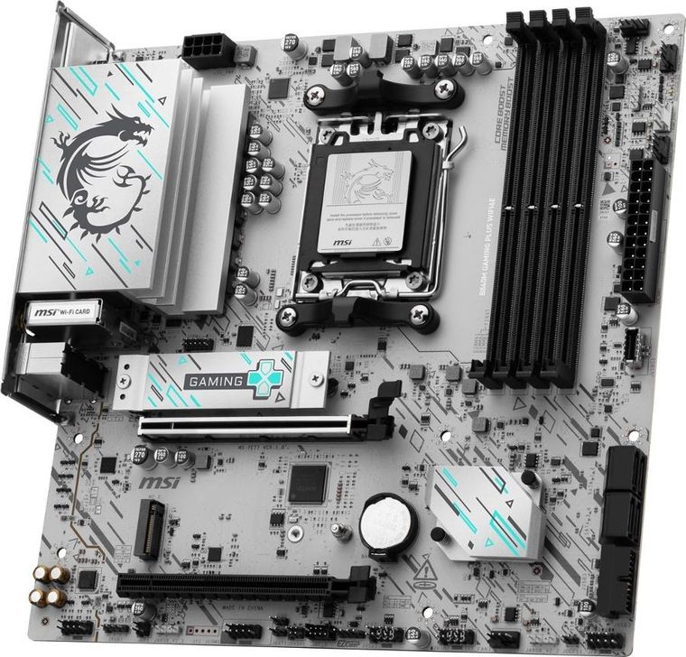 MSI, płyta główna, B840M GAMING PLUS WIFI6 am5 4DDR5 mATX