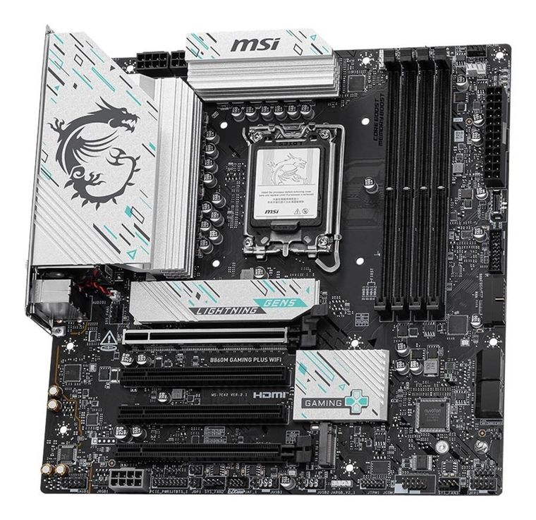 MSI, płyta główna, B860M GAMING PLUS WIFI s1851 4DDR5 ATX
