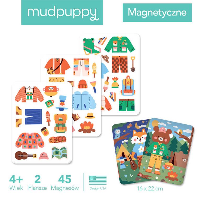 Mudpuppy, Magnetyczne postacie, Wesoły biwak